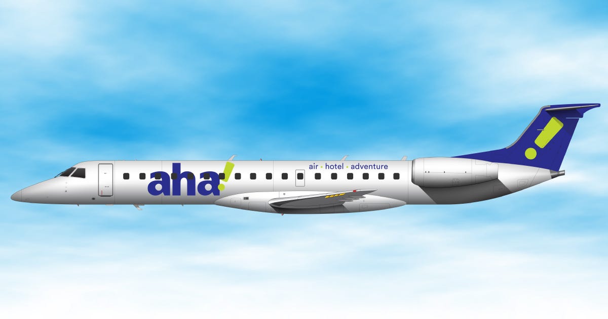 Aha! Embraer 145 aircraft concept