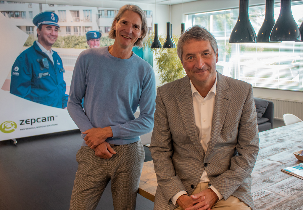 CEO Juriaan Pröpper (rechts) en CFO Pieter van Oijen van Zepcam.