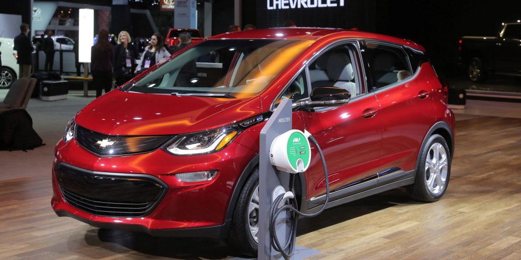 Een Chevrolet Bolt.