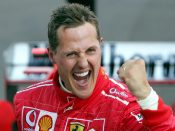 Michael Schumacher in 2004. Over de Formule 1-coureur is nu een documentaire op Netflix verschenen.