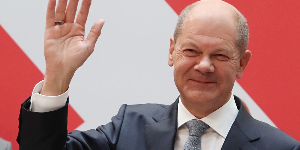 Olaf Scholz.