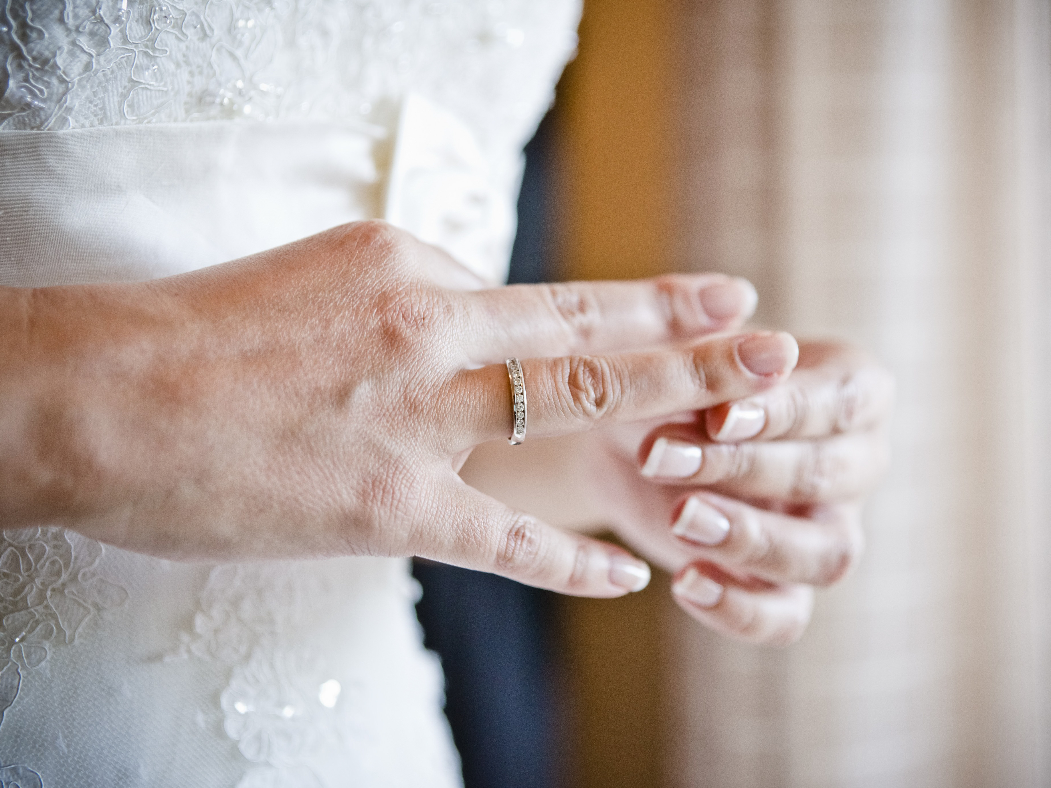 bride anxious