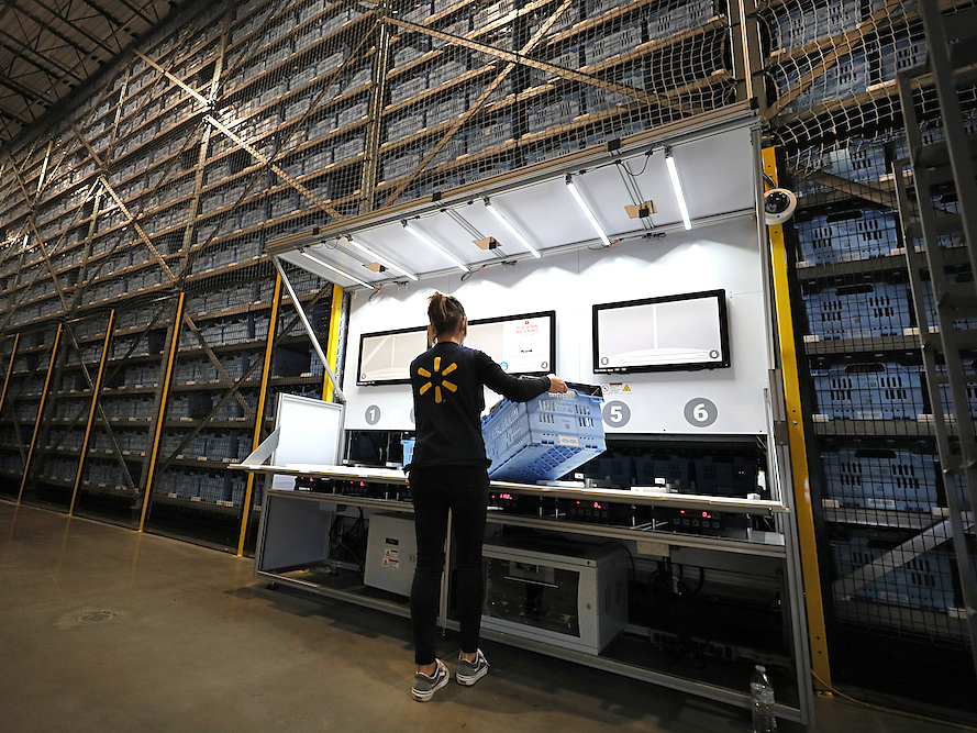 Walmart warehouse