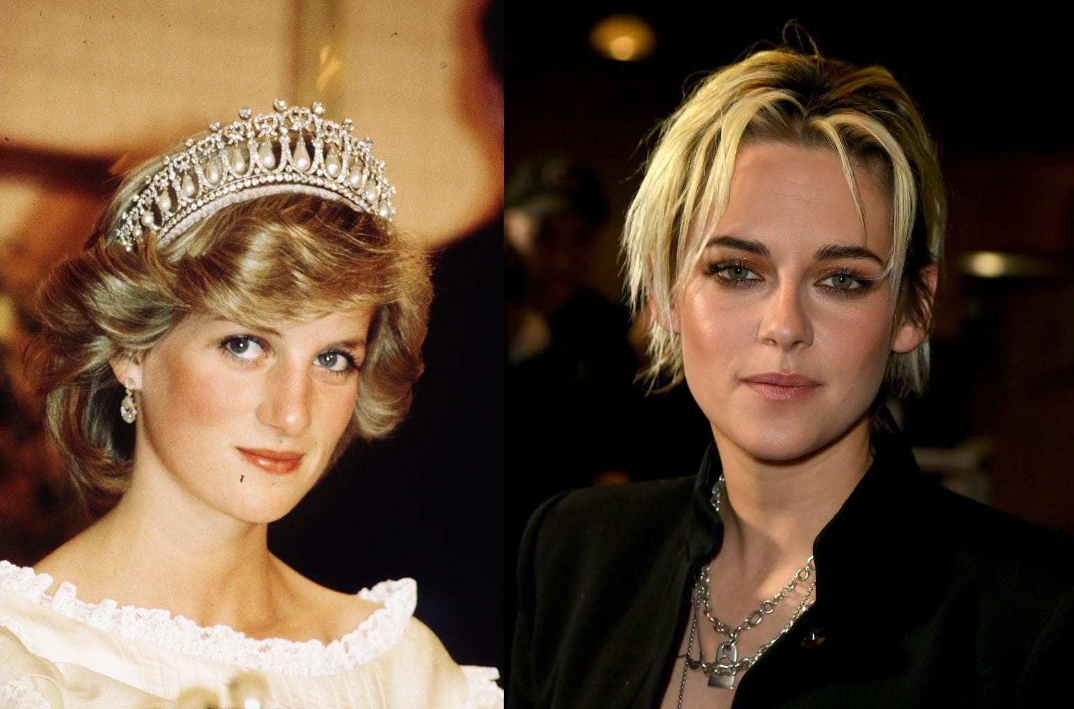 Princess Diana and Kristen Stewart