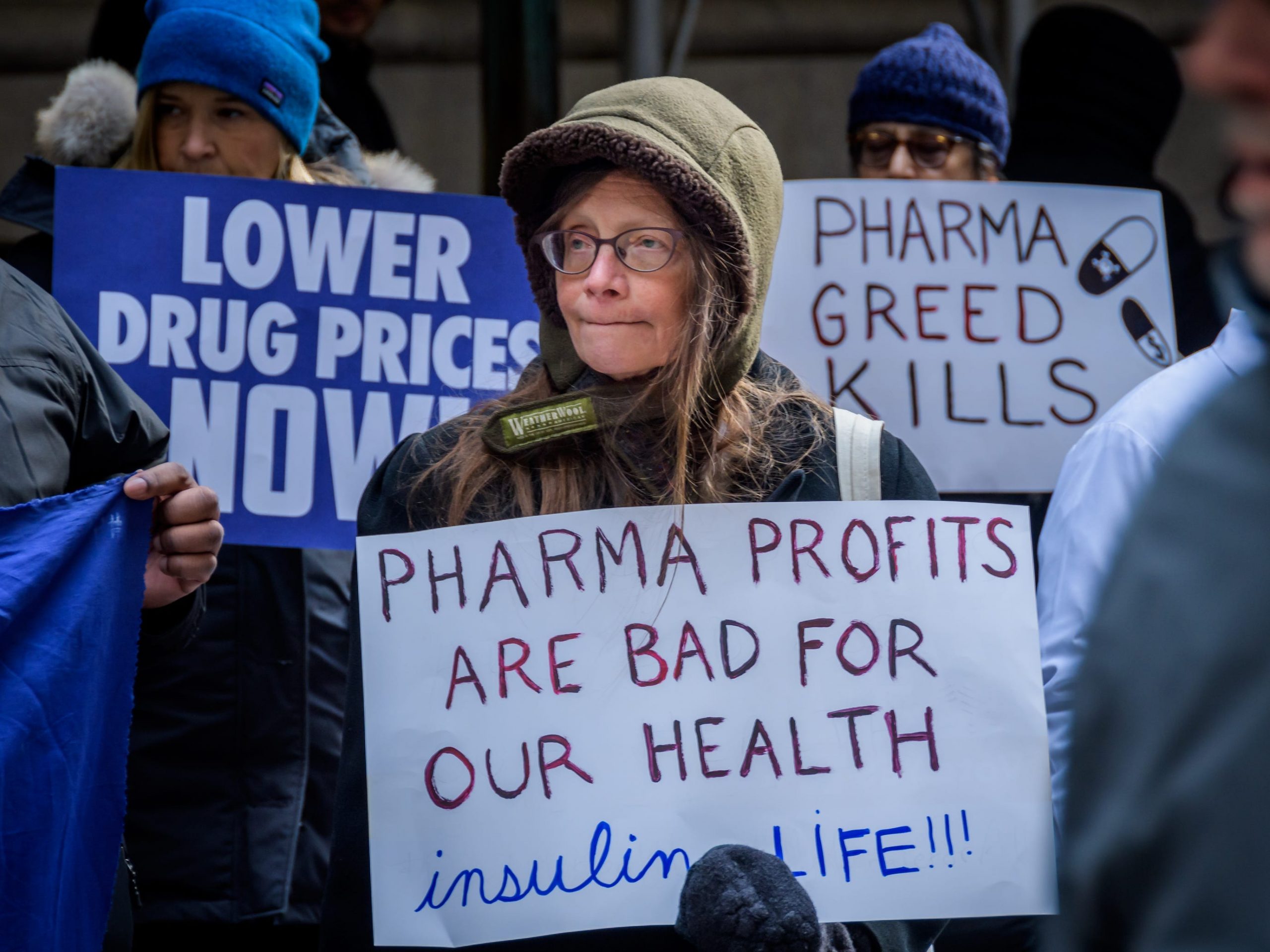 pharma protest insulin