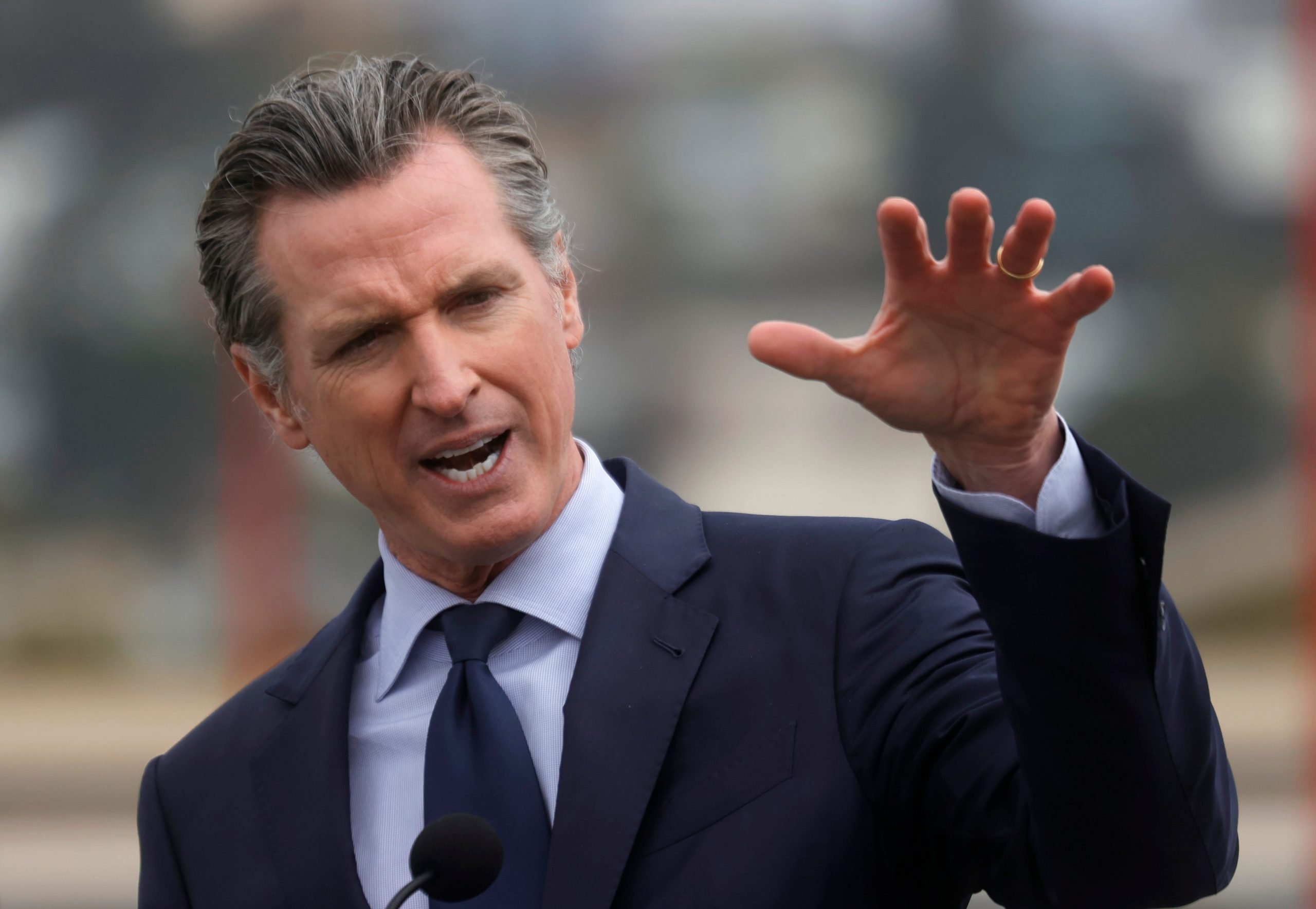 California Gov. Gavin Newsom.