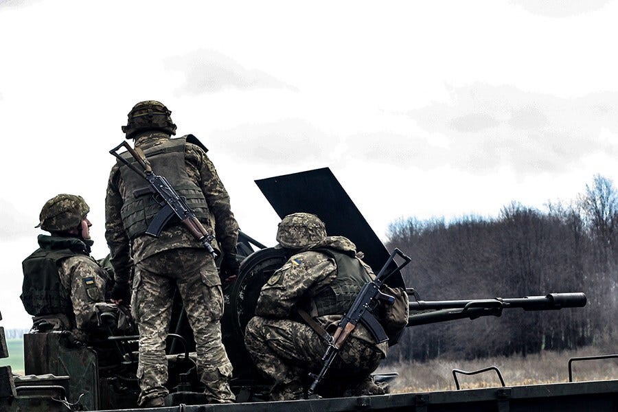 Ukraine army soldiers Donetsk