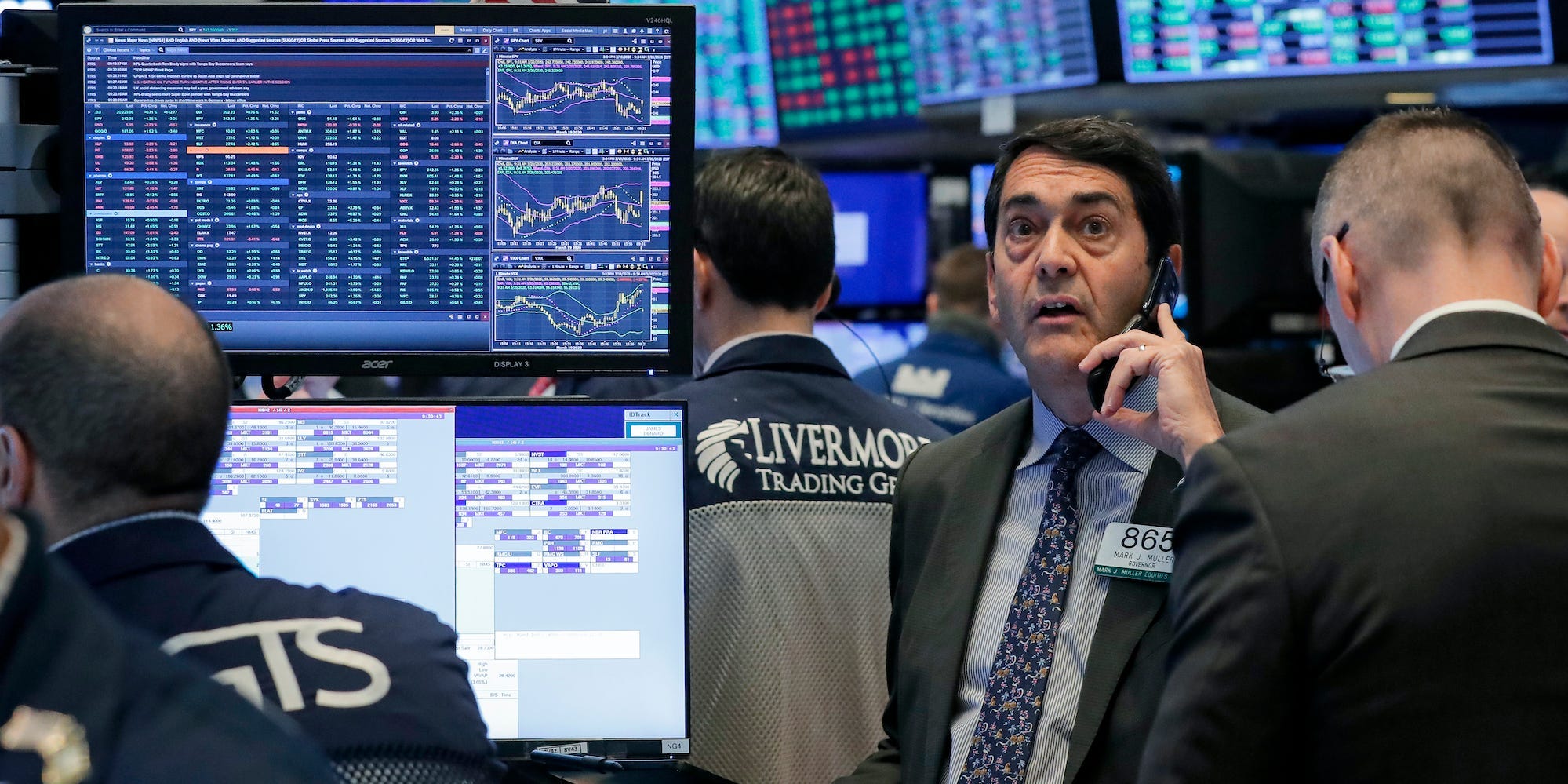 NYSE Trader surprised