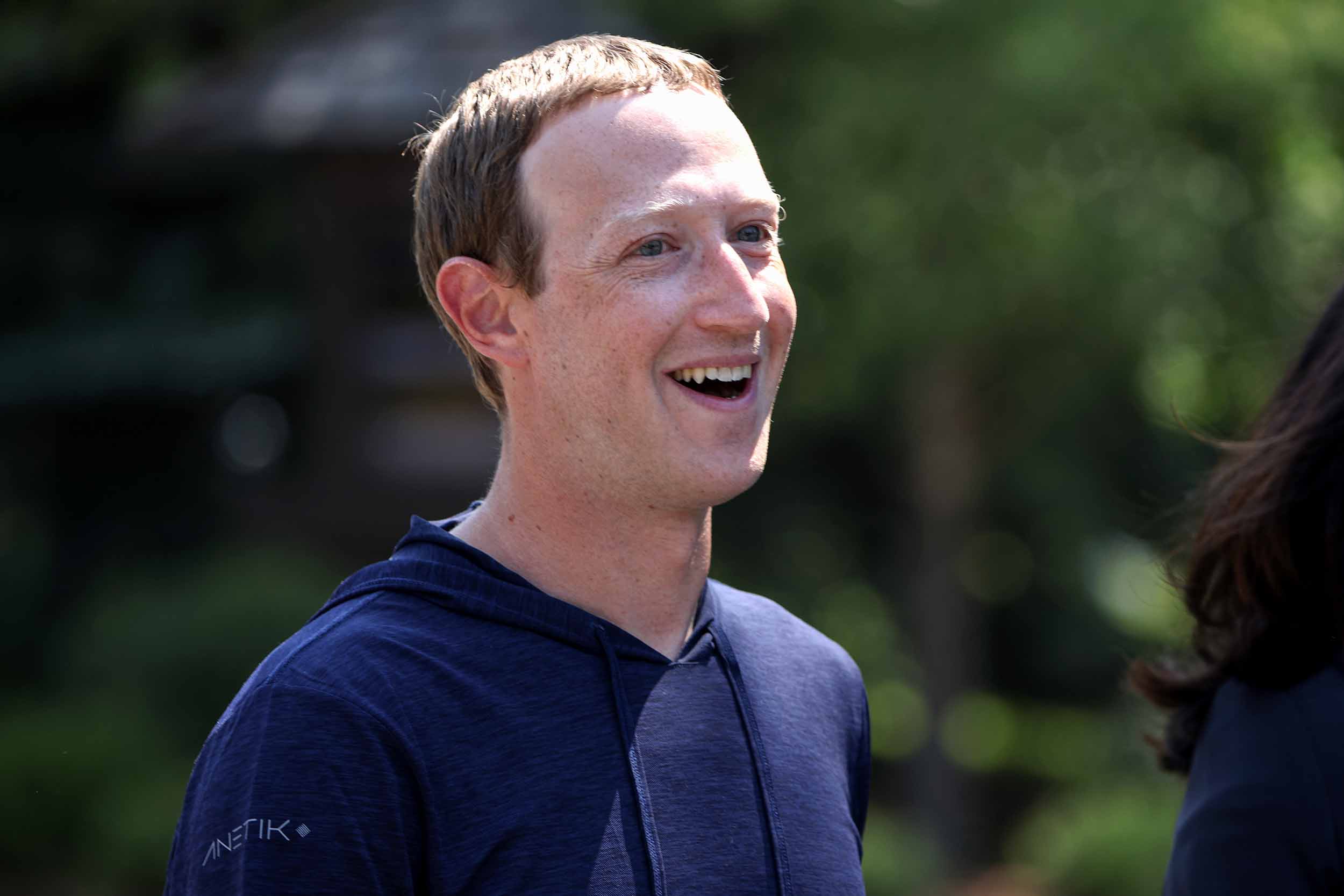 A photo of Mark Zuckerberg, the CEO and cofounder of Facebook.