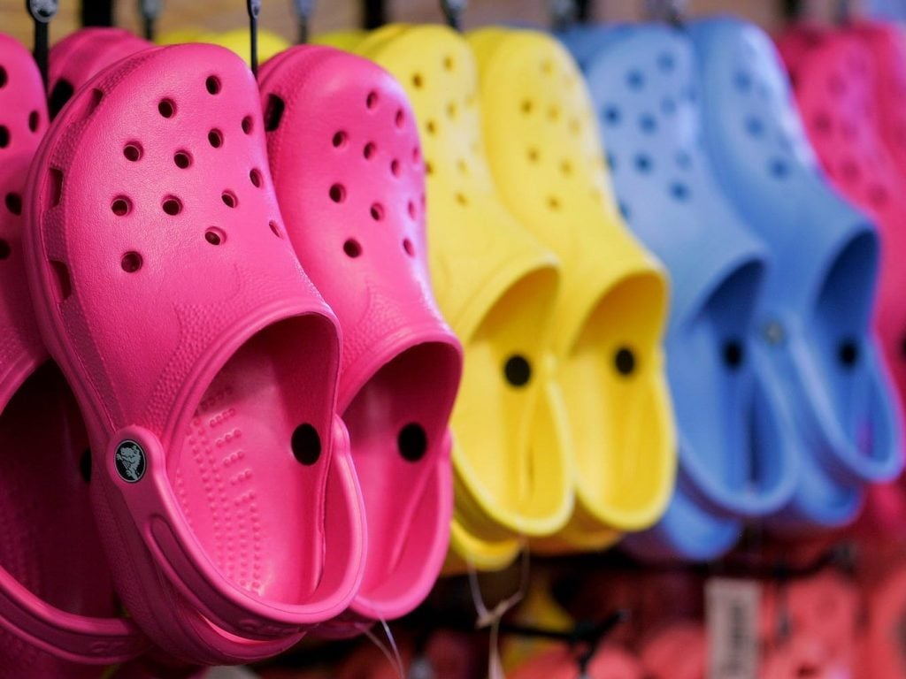 Crocs CEO says simplicity of company's clogs makes them largely immune