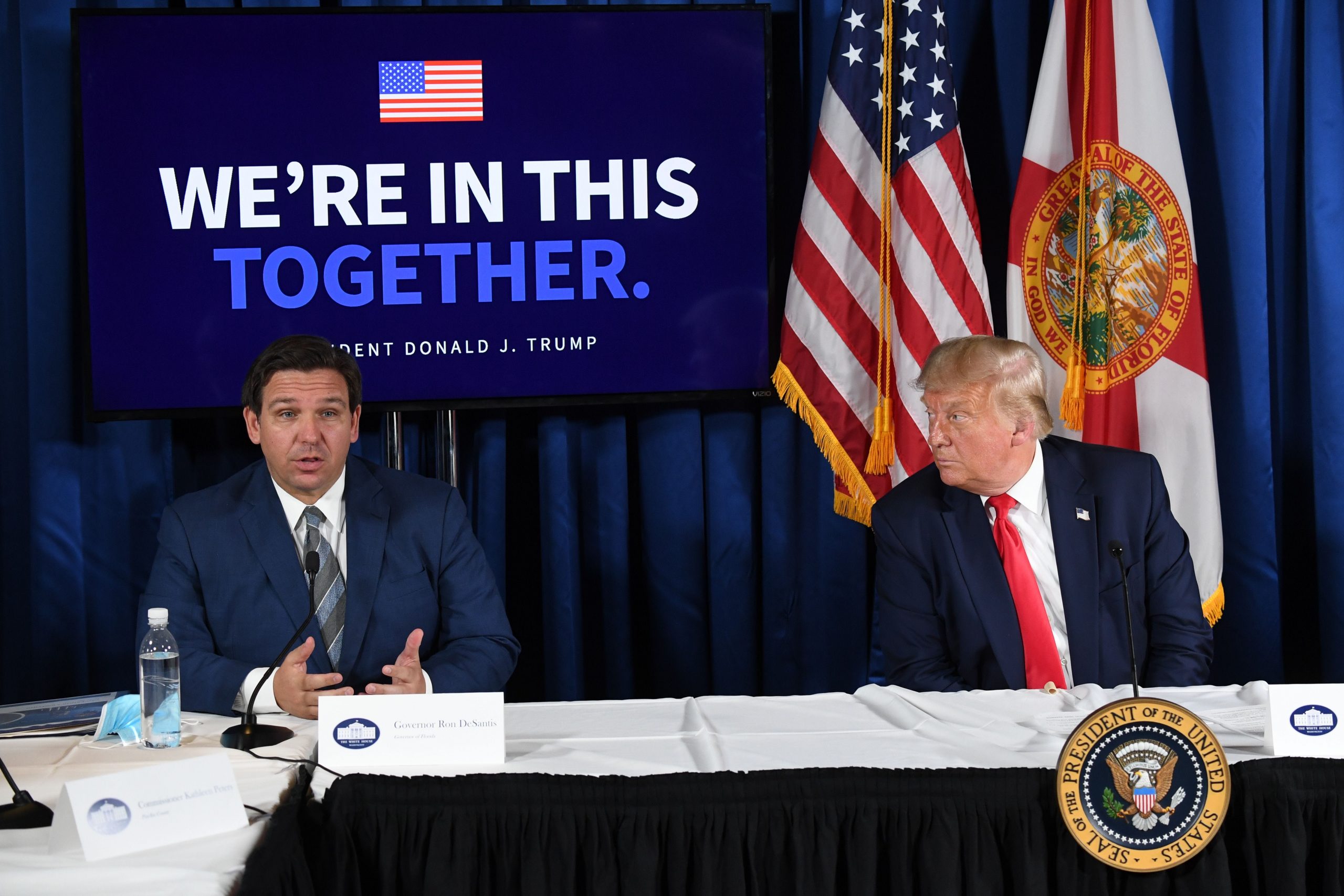 ron desantis donald trump