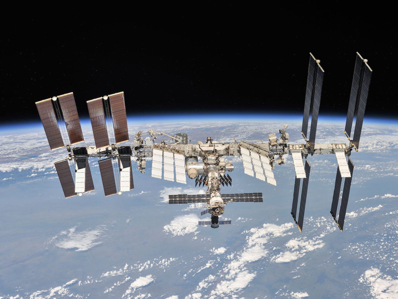 ISS The International Space Station as of Oct. 4, 2018