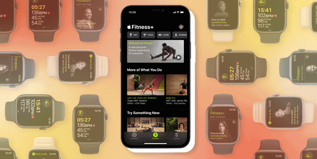 Apple fitness how online to use