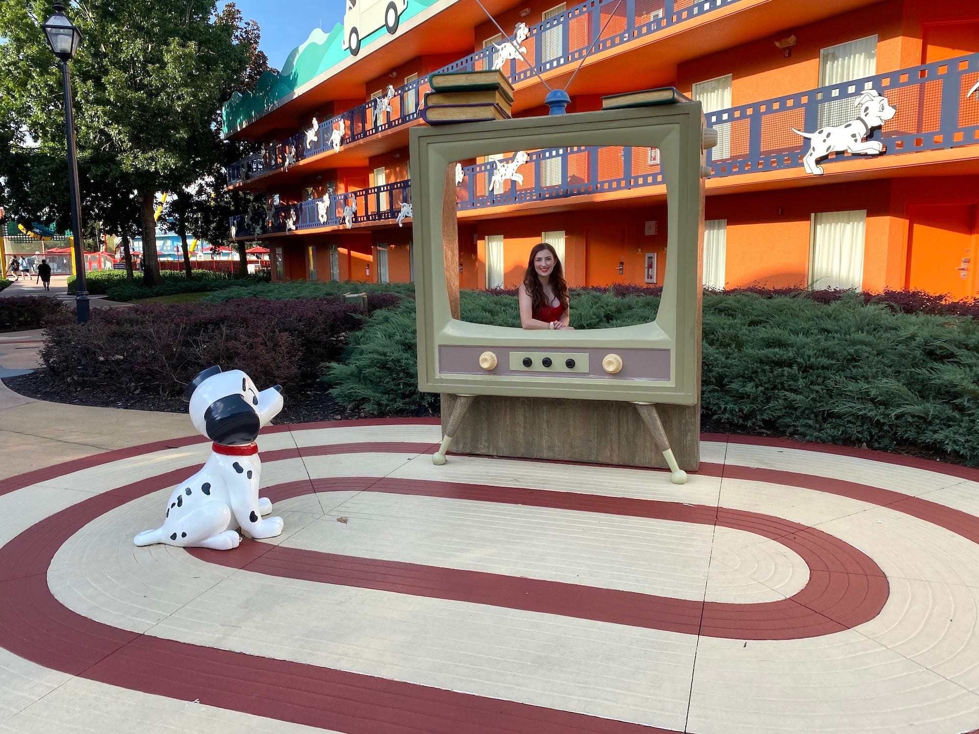 Insider reporter Amanda Krause at Disney World's All-Star Movies resort.
