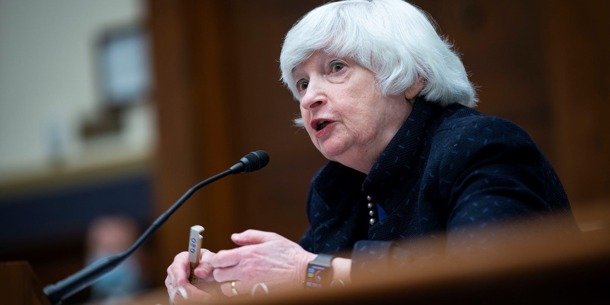 Treasury Secretary Janet Yellen