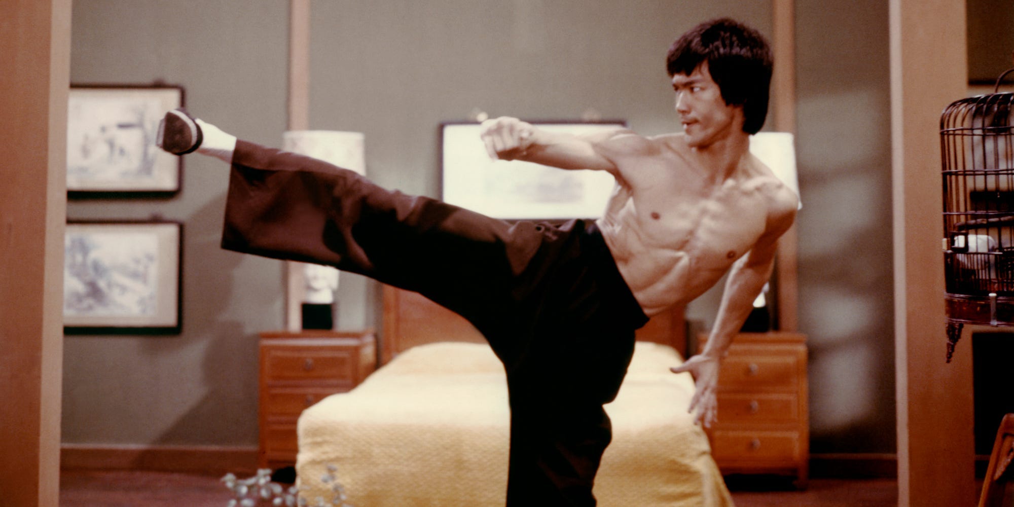 Bruce Lee.