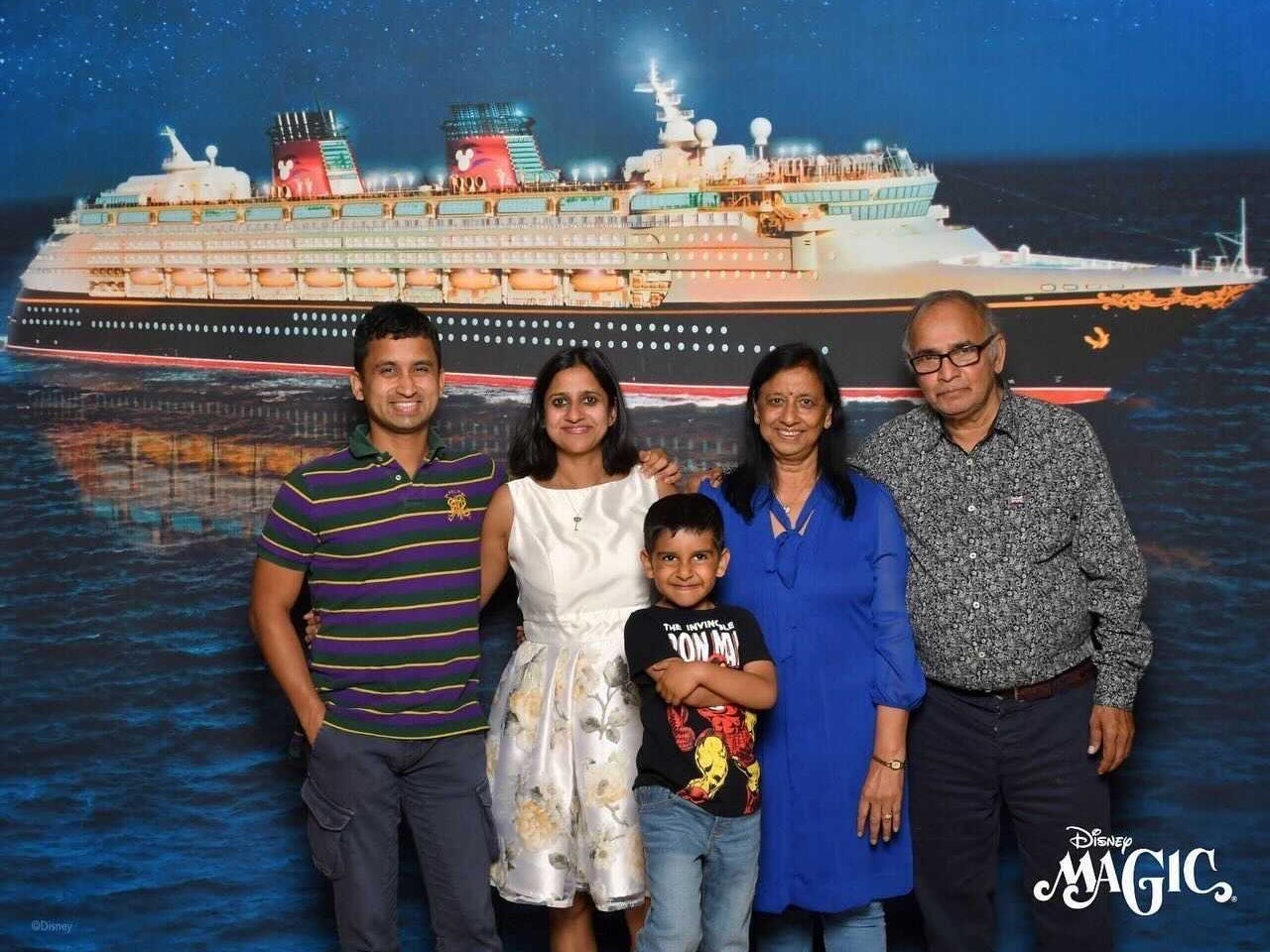 All aboard the Disney cruise