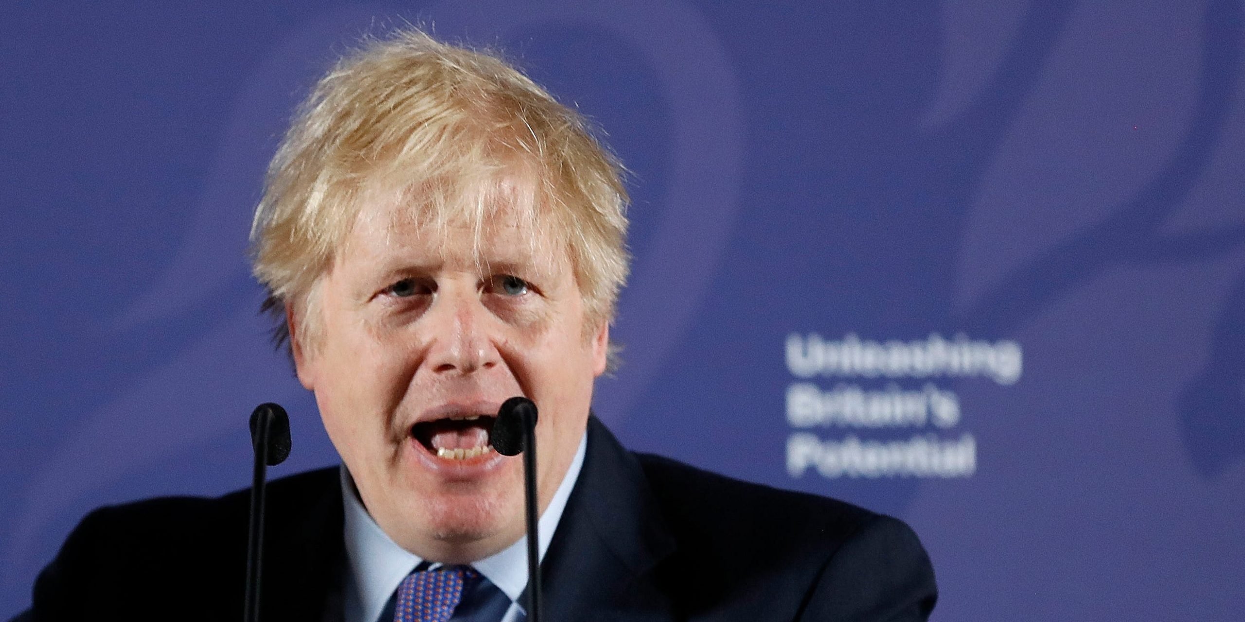 UK PM Boris Johnson