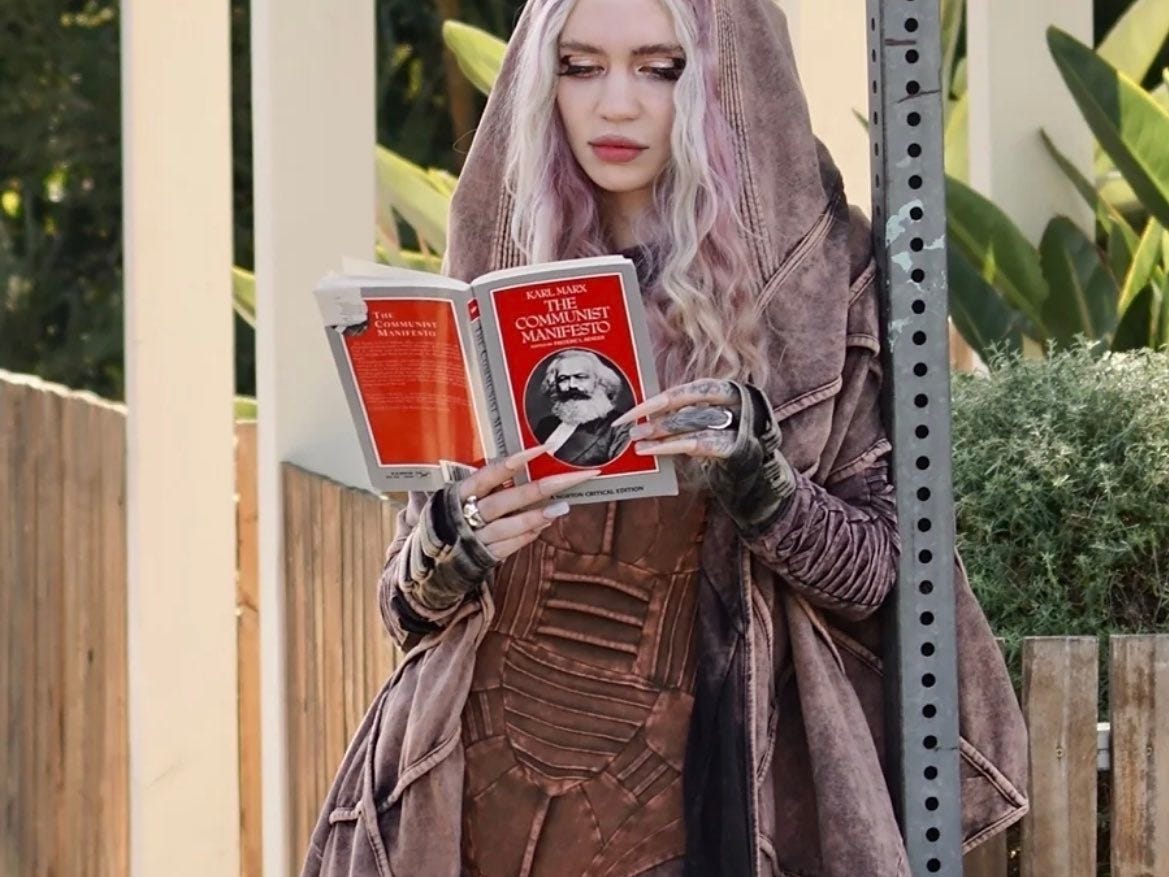 grimes communist manifesto