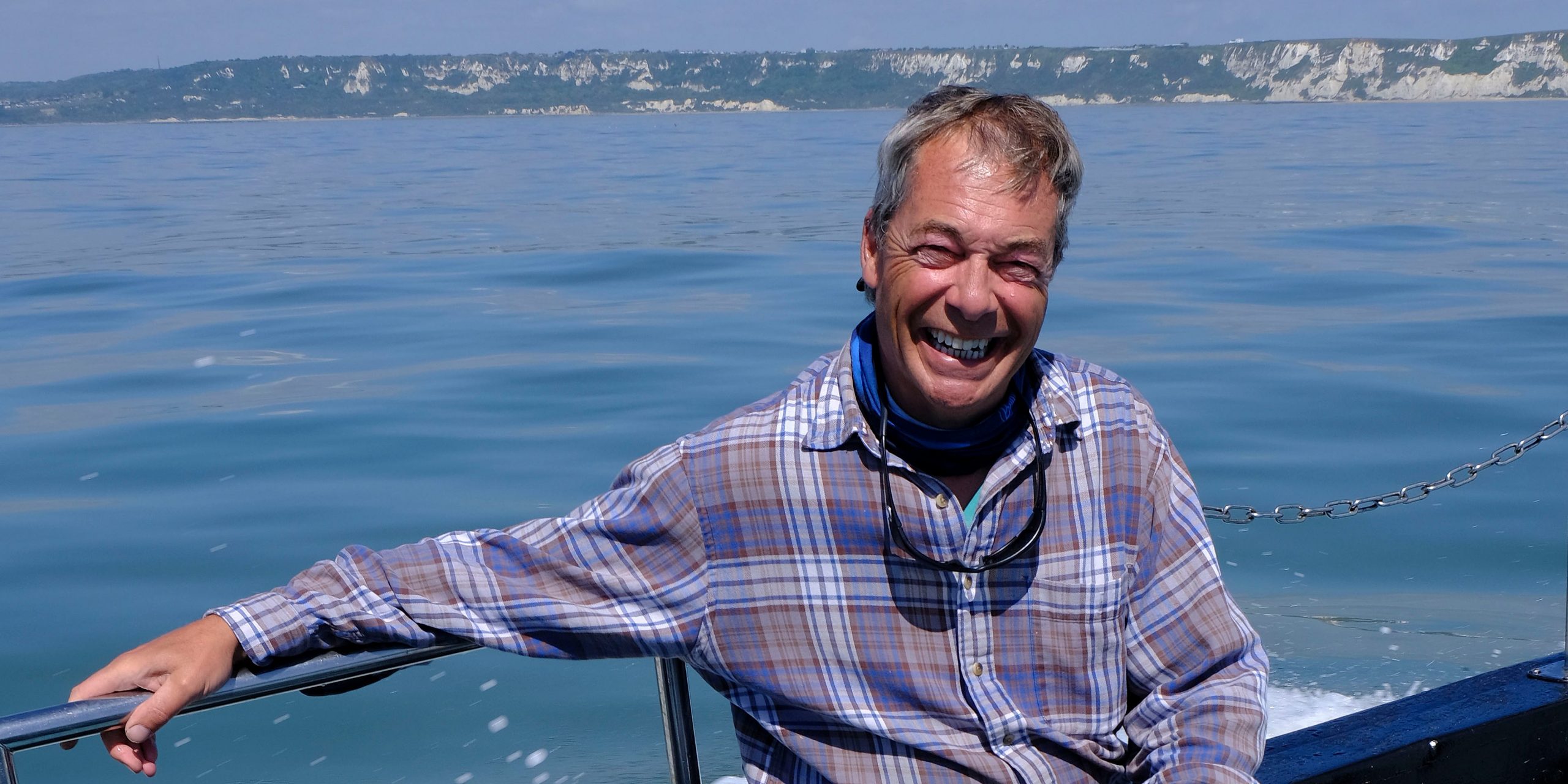 Nigel Farage gone fishing