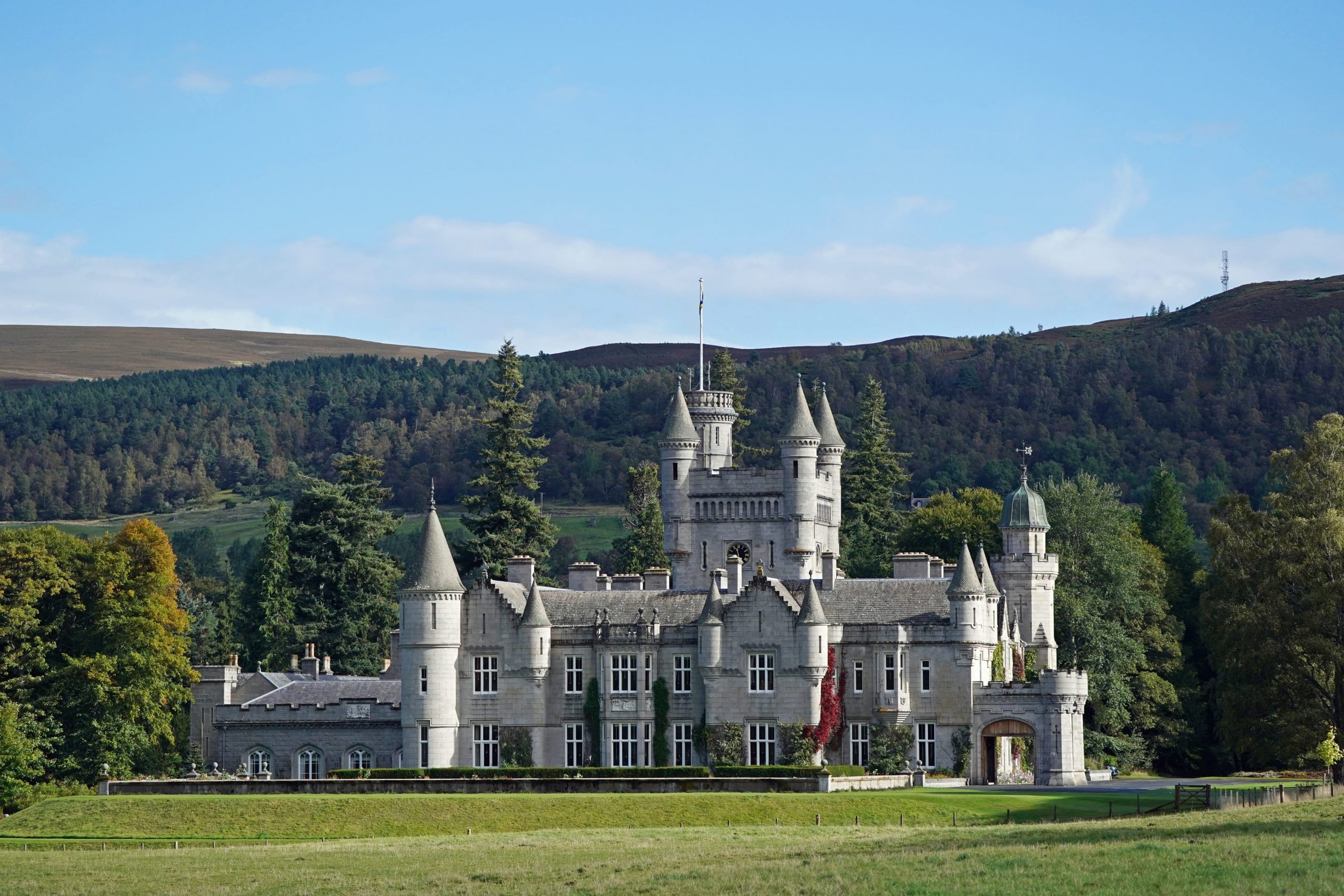 A general view of Balmoral Castle, which is one of the residences of the Royal family, and where Queen Elizabeth II traditionally spends the summer months.