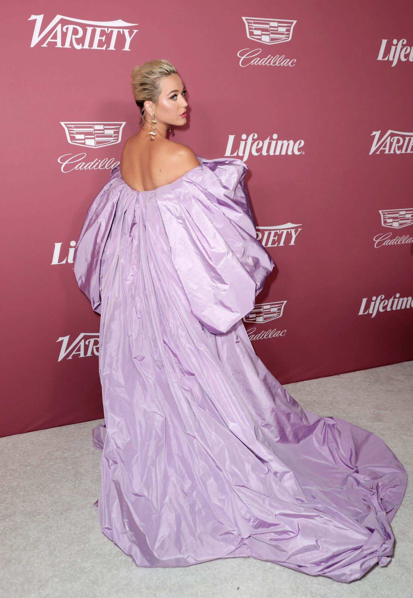 Katy Perry wears Schiaparelli at Variety's 2021 Power of Women event.