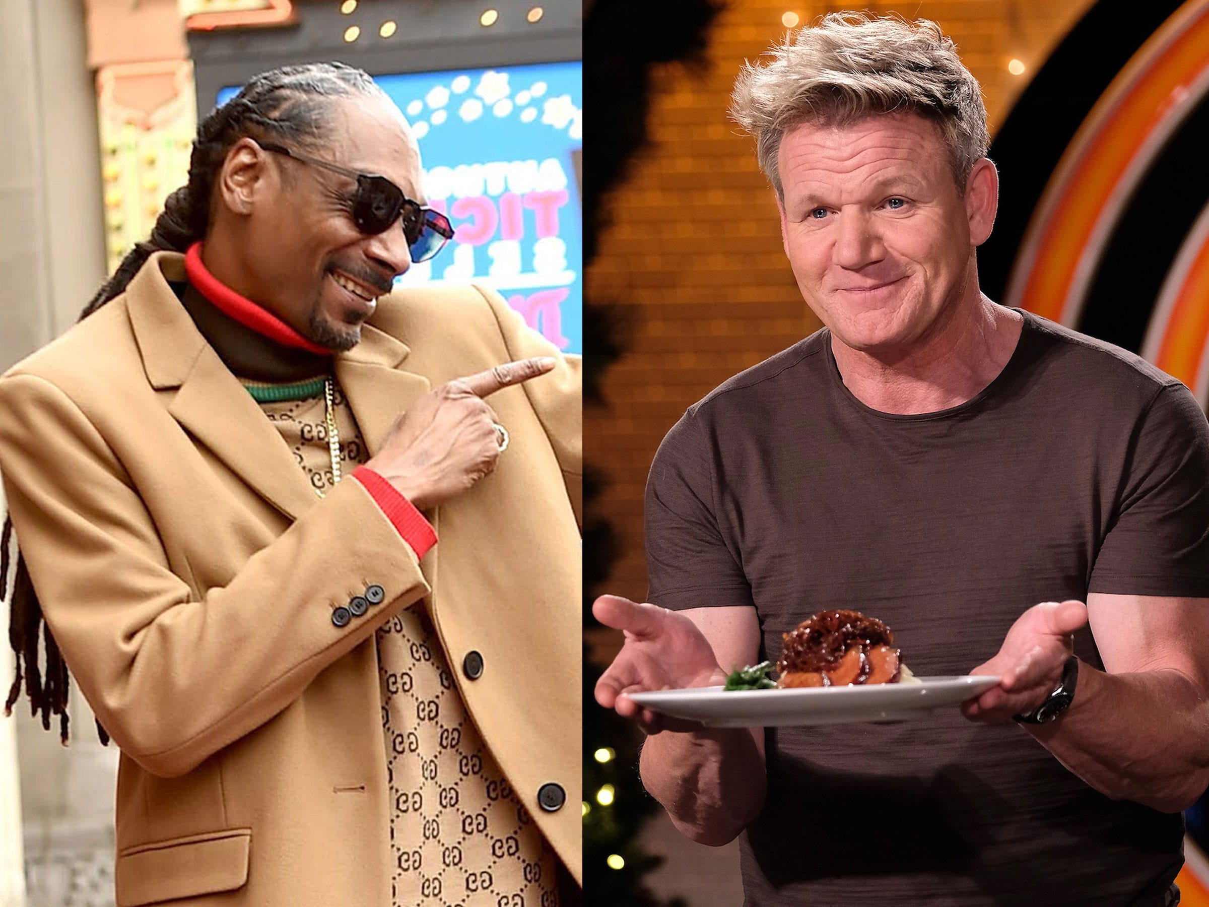 Snoop Dogg and Gordon Ramsay