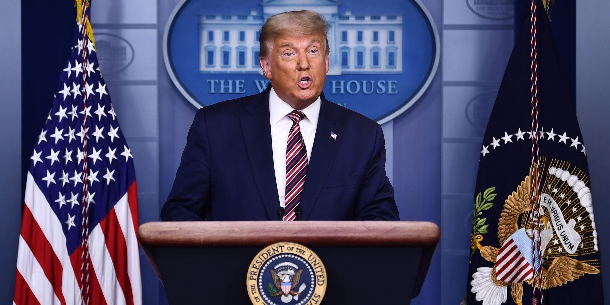 Donald Trump angry