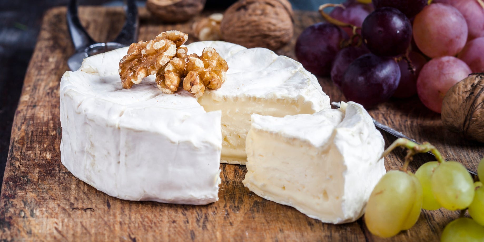 Cheese and walnuts