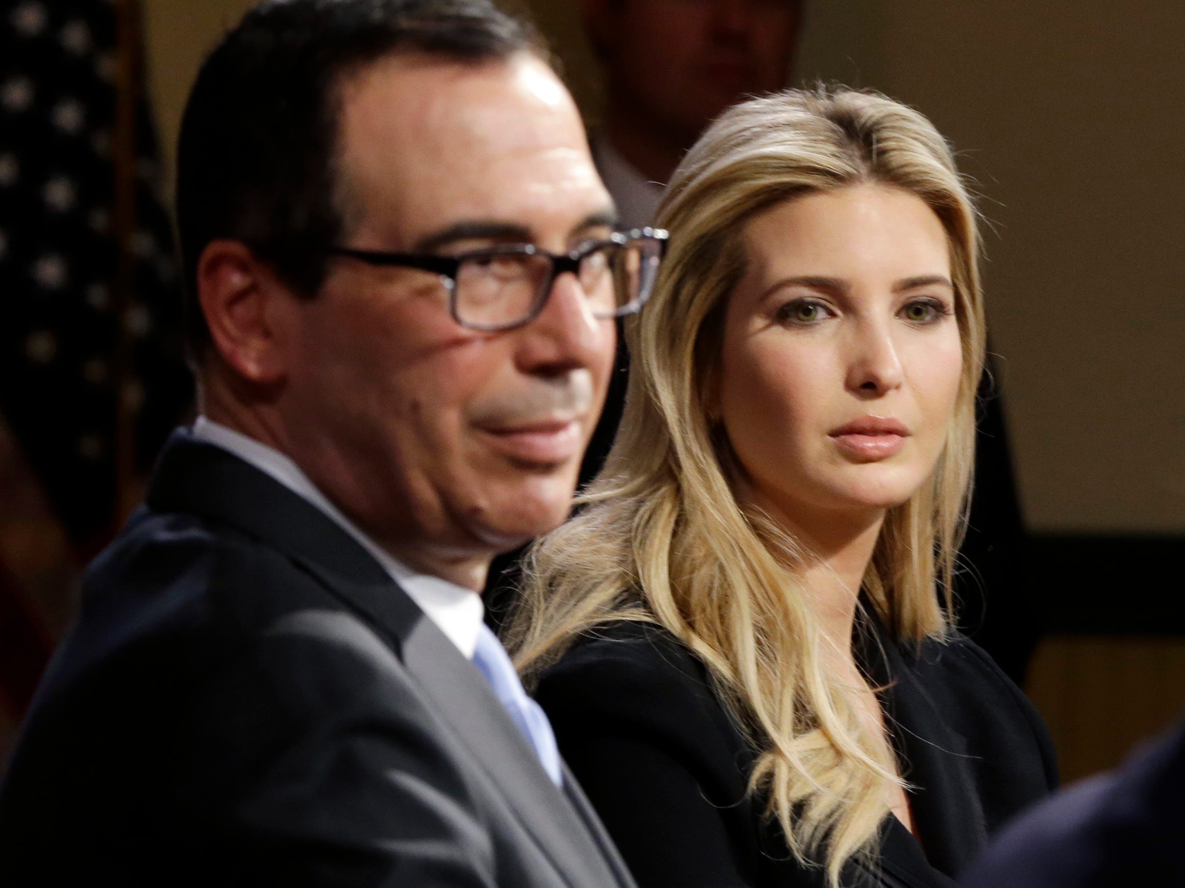 Mnuchin Ivanka Trump