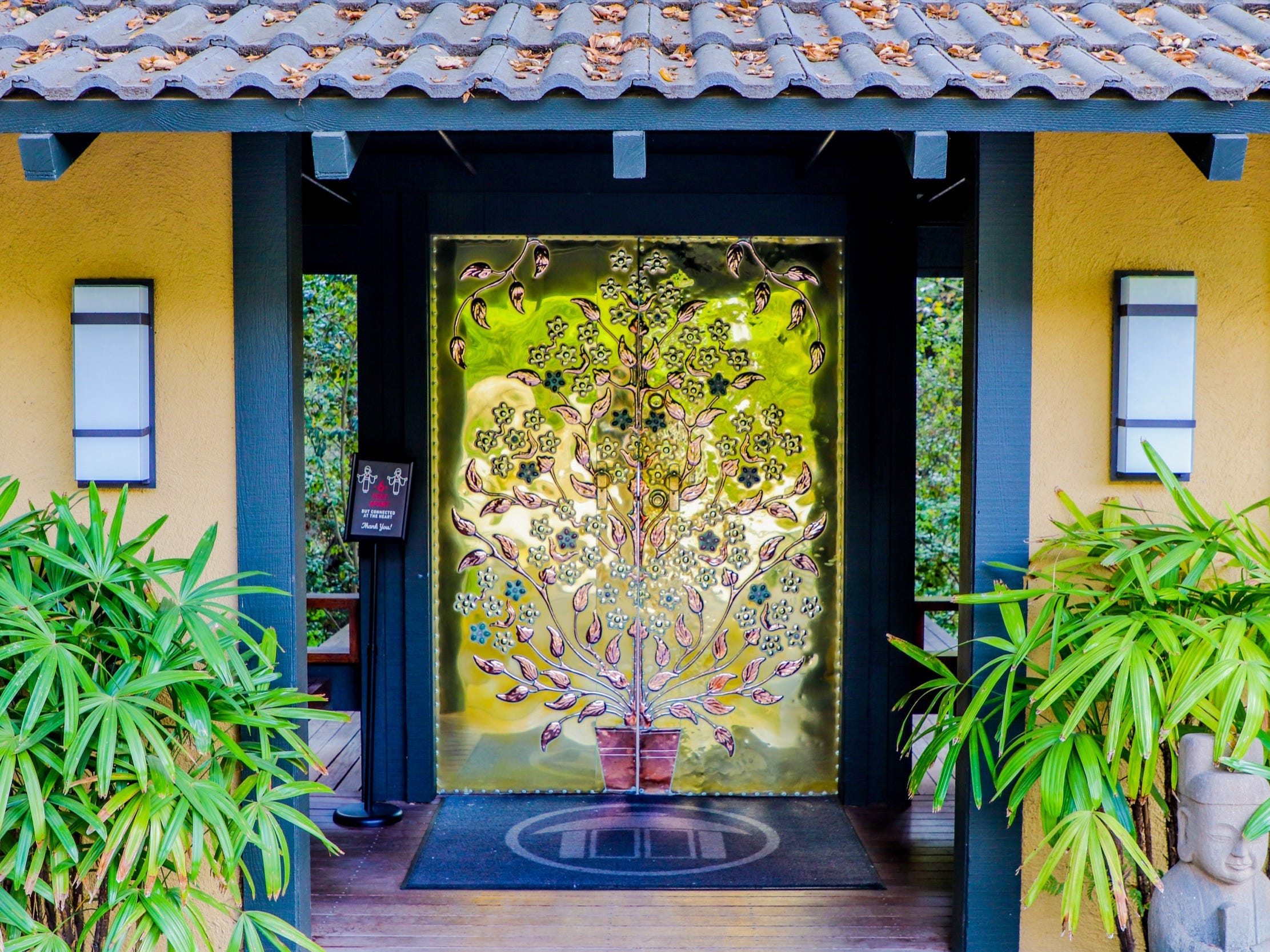 Inside the Golden Door spa - Singapore Airlines Golden Door Spa Partnership