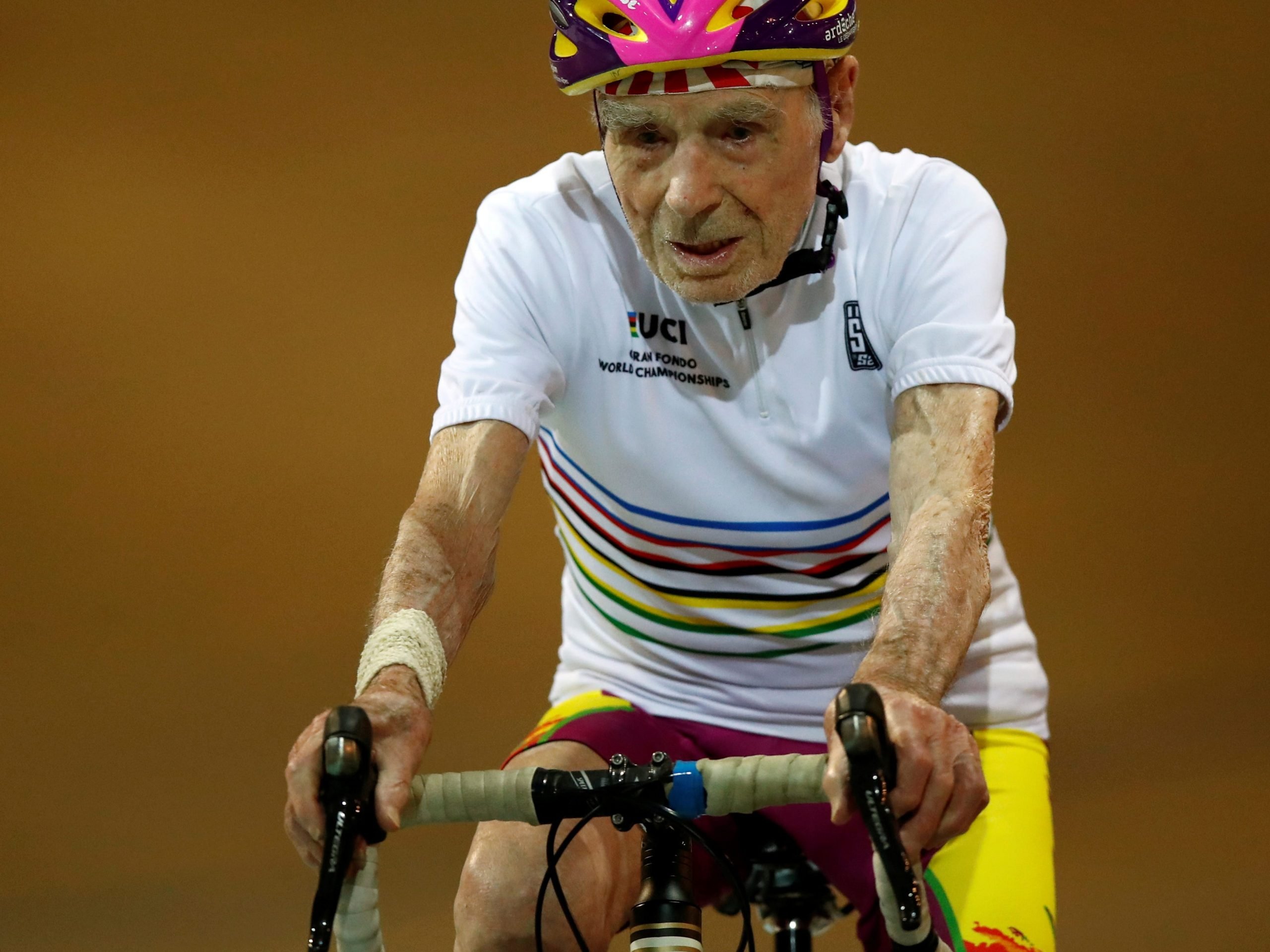 centenarian french cyclist