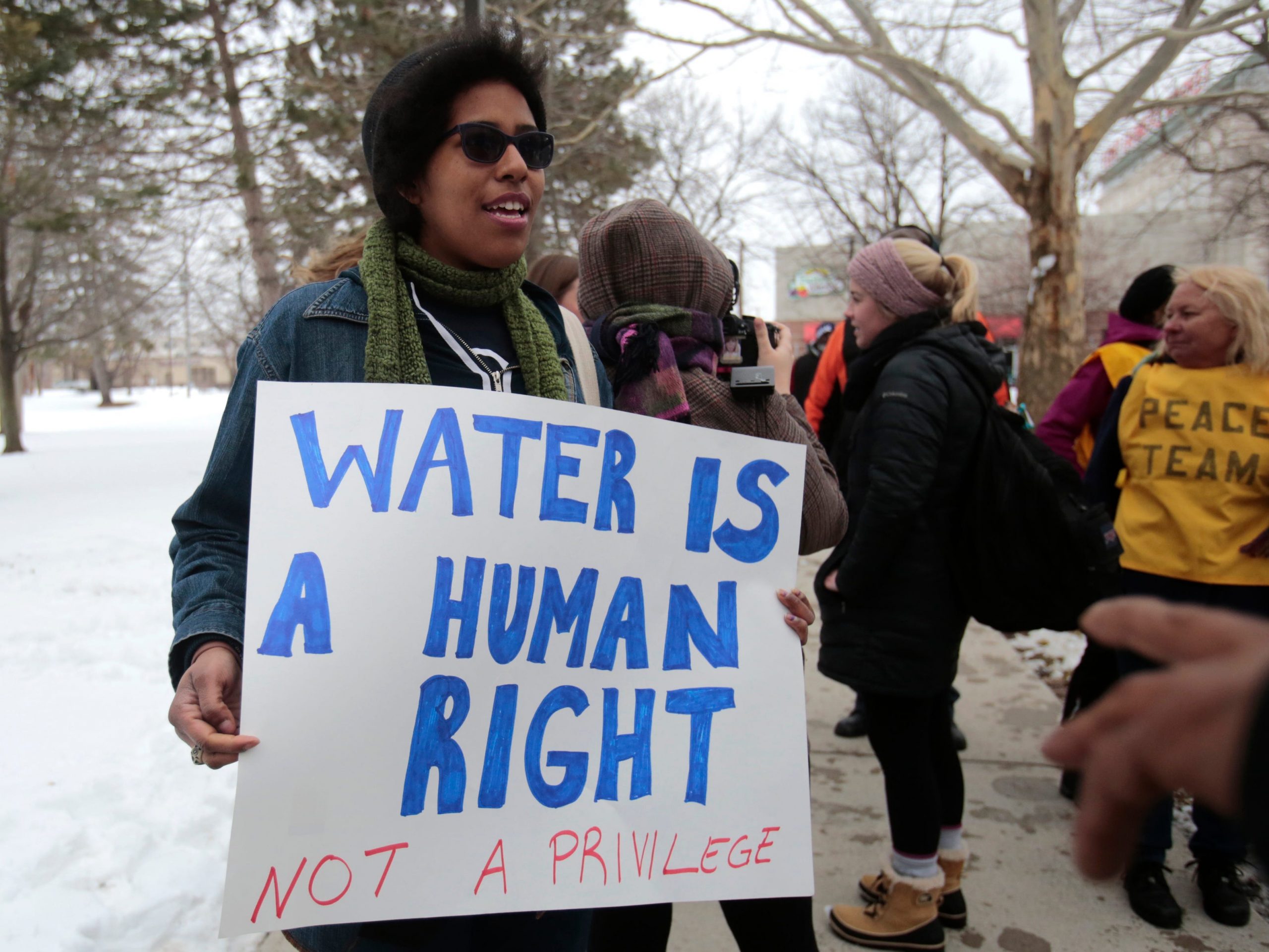 Flint and Benton Harbor, Michigan water crisis