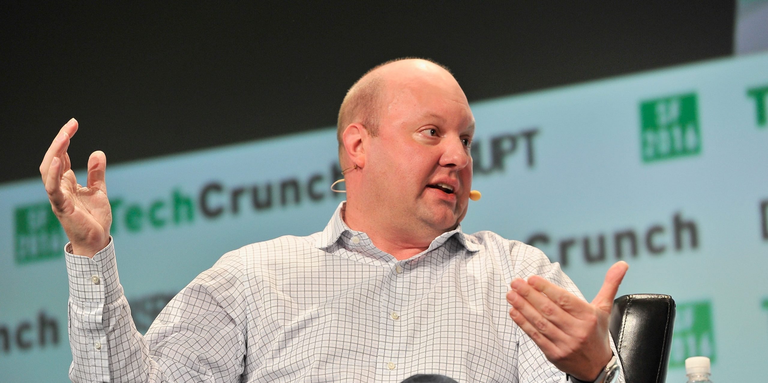 Marc Andreessen -  Entrepreneur Marc Andreessen speaks onstage during TechCrunch Disrupt SF 2016 at Pier 48 on September 13, 2016 in San Francisco, California.