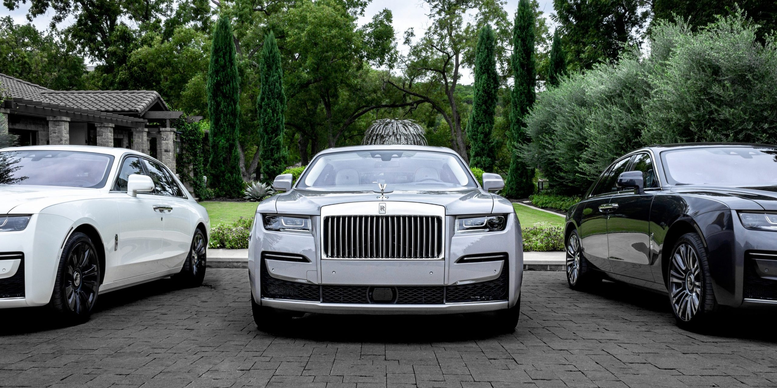 The Rolls-Royce Ghost.