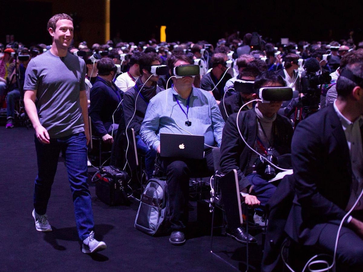 Marck Zuckerberg VR