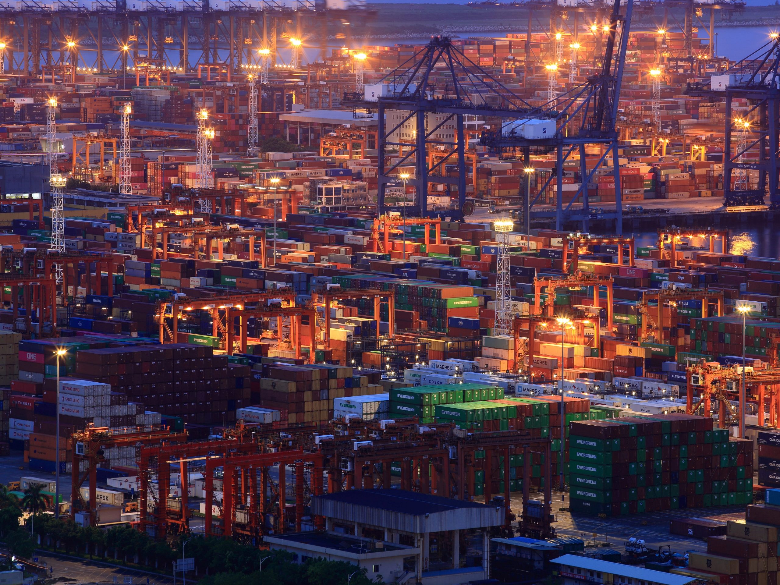 FILE PHOTO: Containers are seen at Yantian port in Shenzhen, Guangdong province, China July 4, 2019. REUTERS/Stringer/File Photo  
