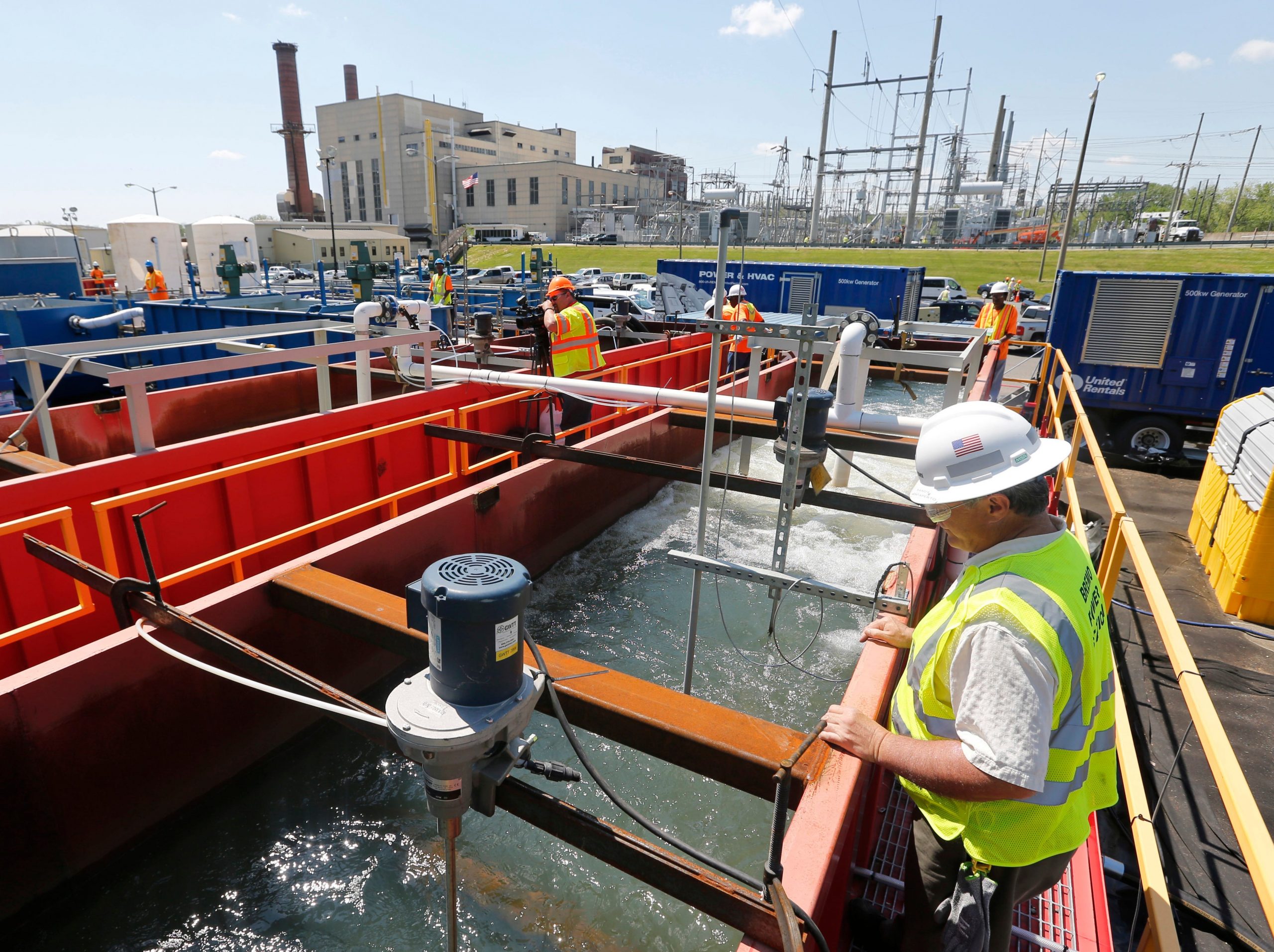 waste water treatment facility