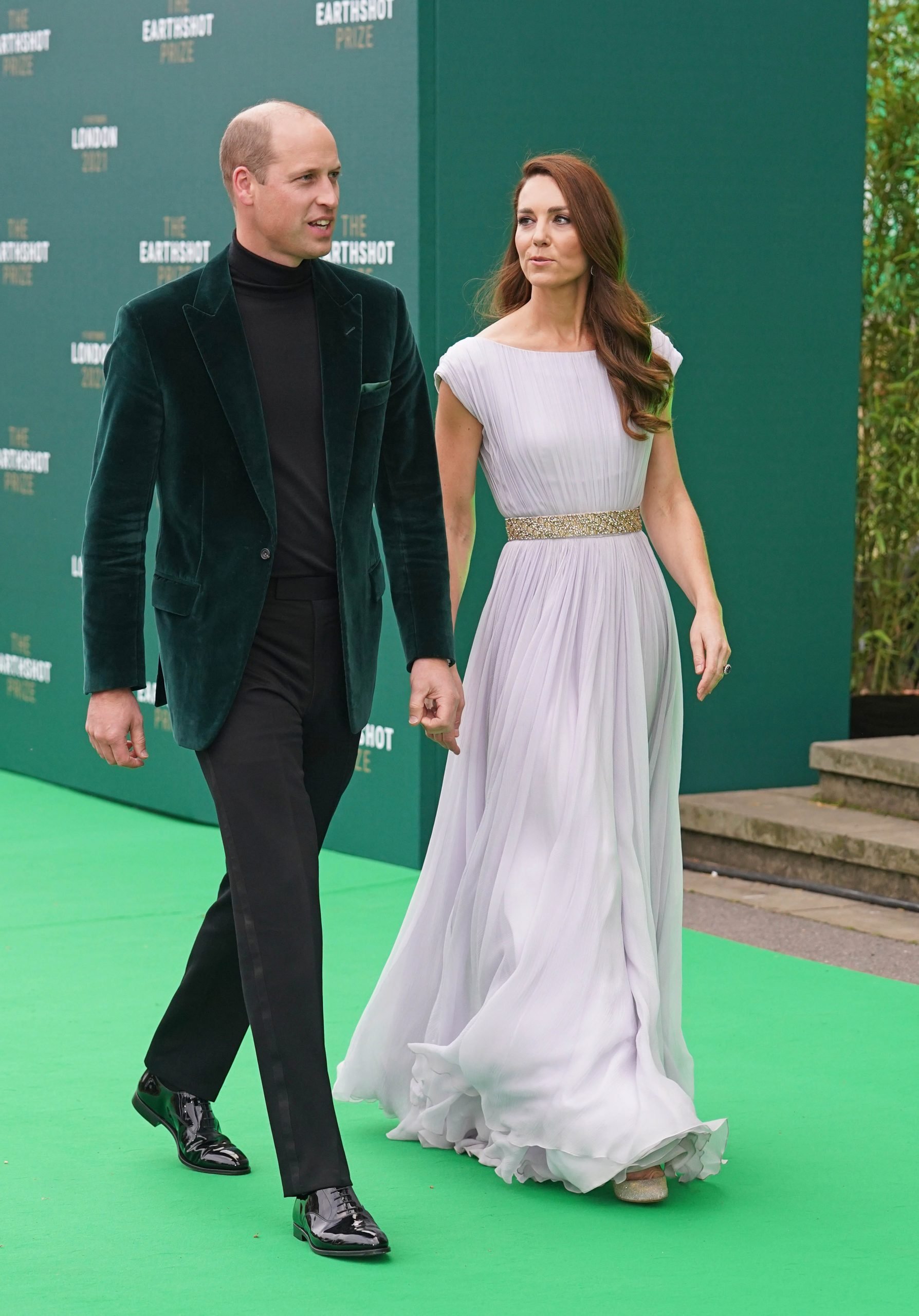 Prince William and Kate Middleton attend the Earthshot Prize Awards