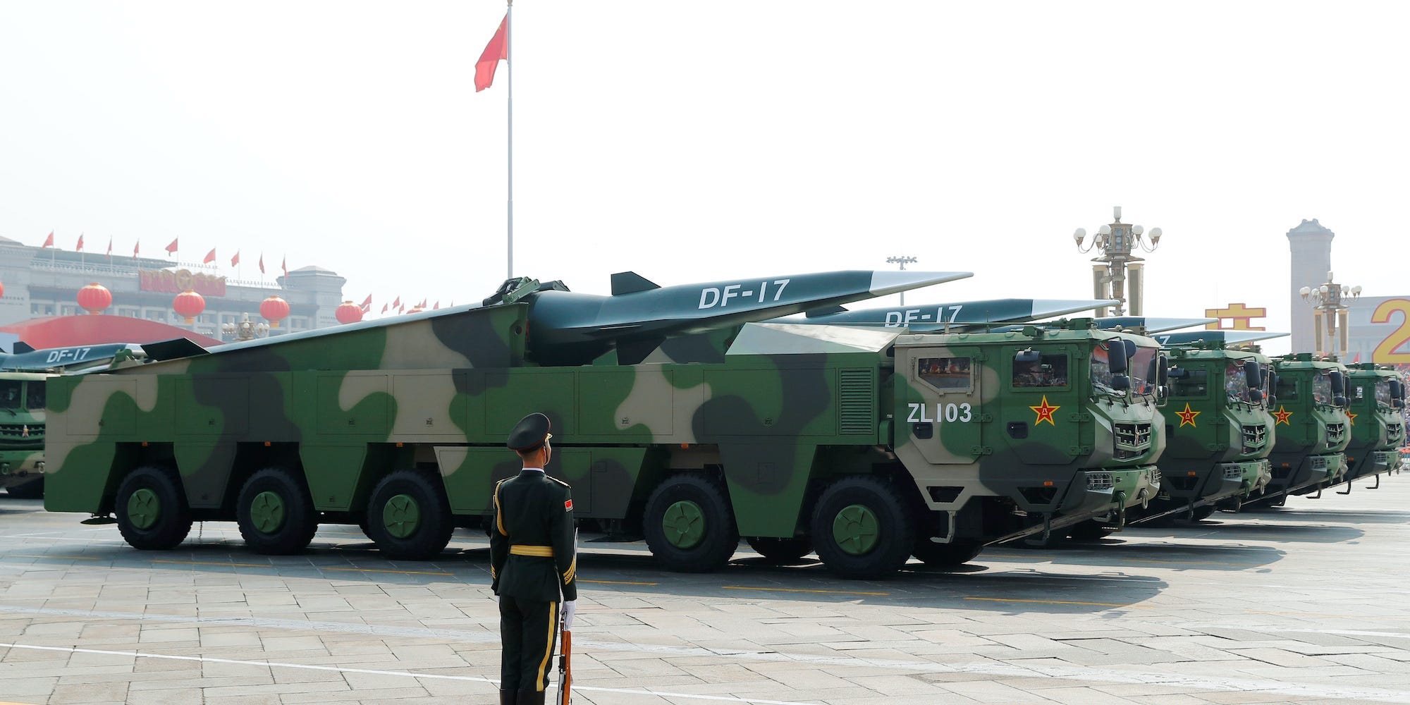 China hypersonic missiles