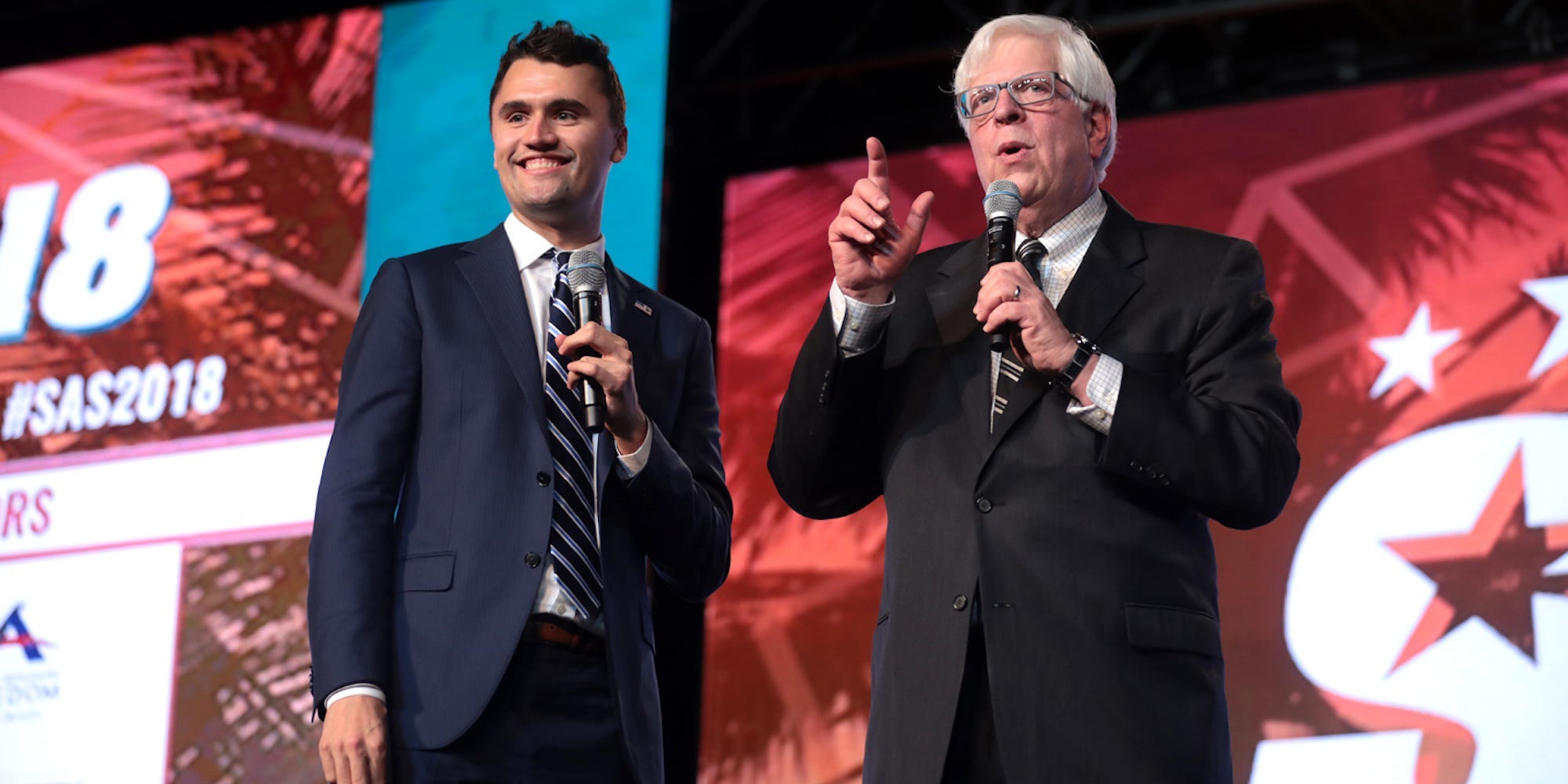 Dennis Prager and Charlie Kirk