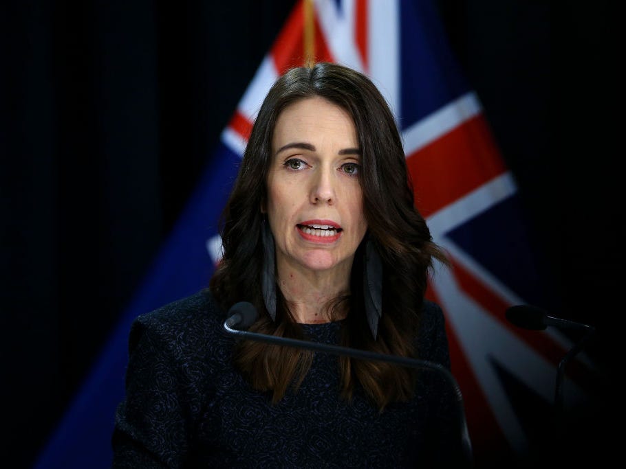 New Zealand Prime Minister Jacinda Arden