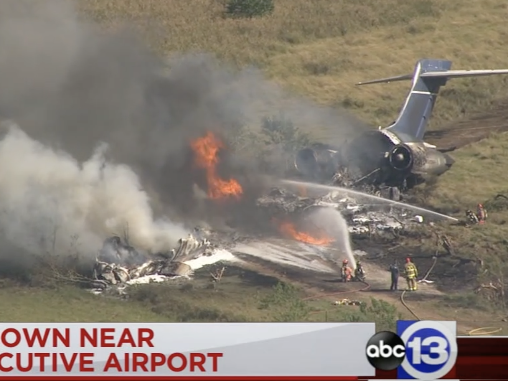 Plane crash in Texas.