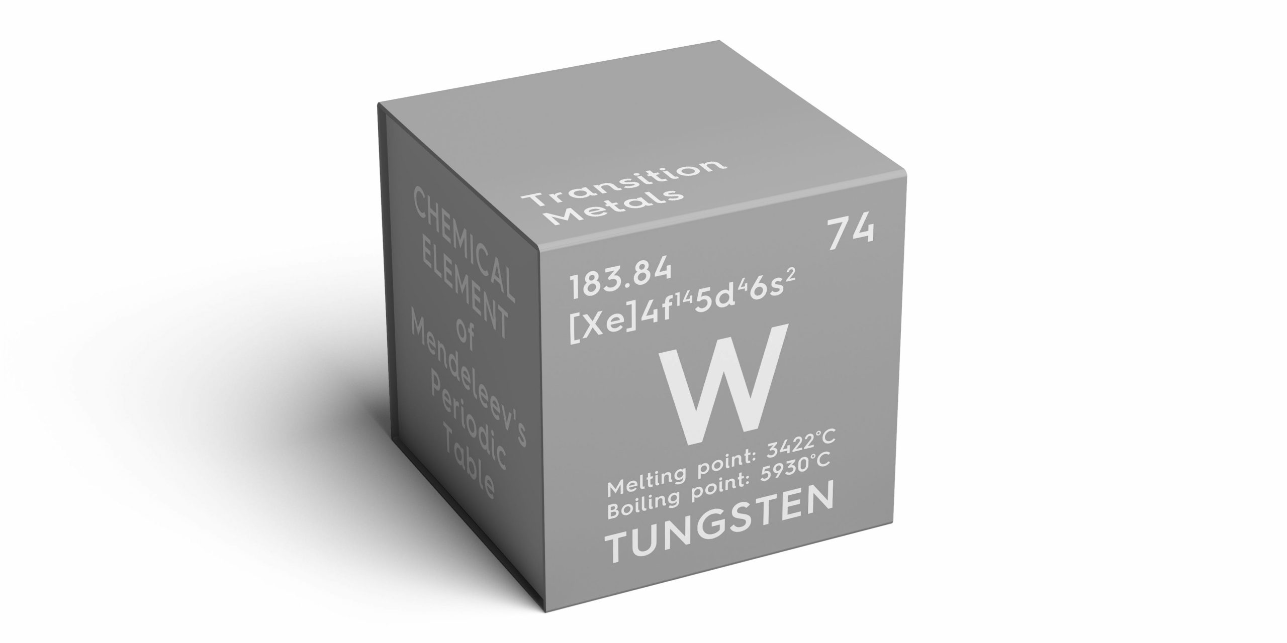 Tungsten cube