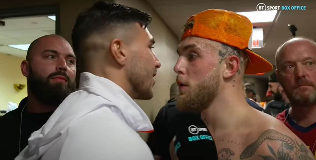 Tommy Fury and Jake Paul have been verbally sparring for months.