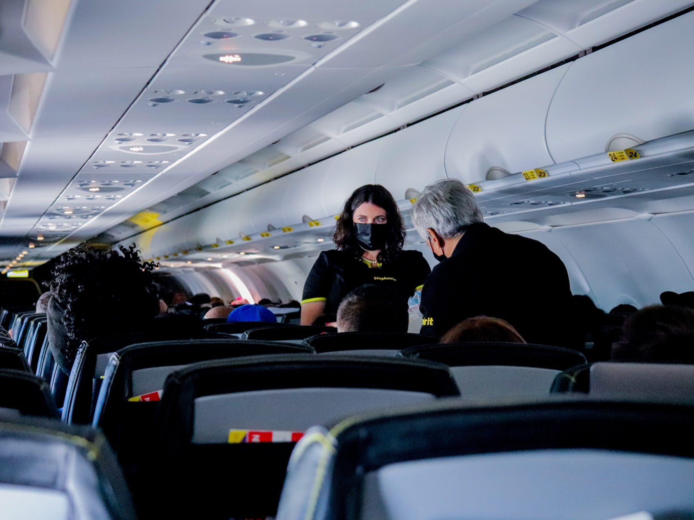 Flying Spirit Airlines across the US - Spirit Airlines Flight 2021