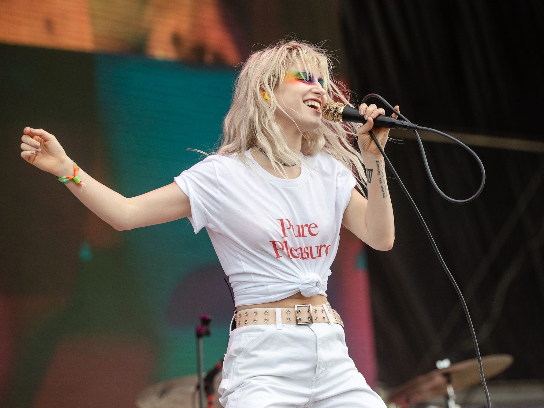 Hayley Williams of Paramore performs in 2018.