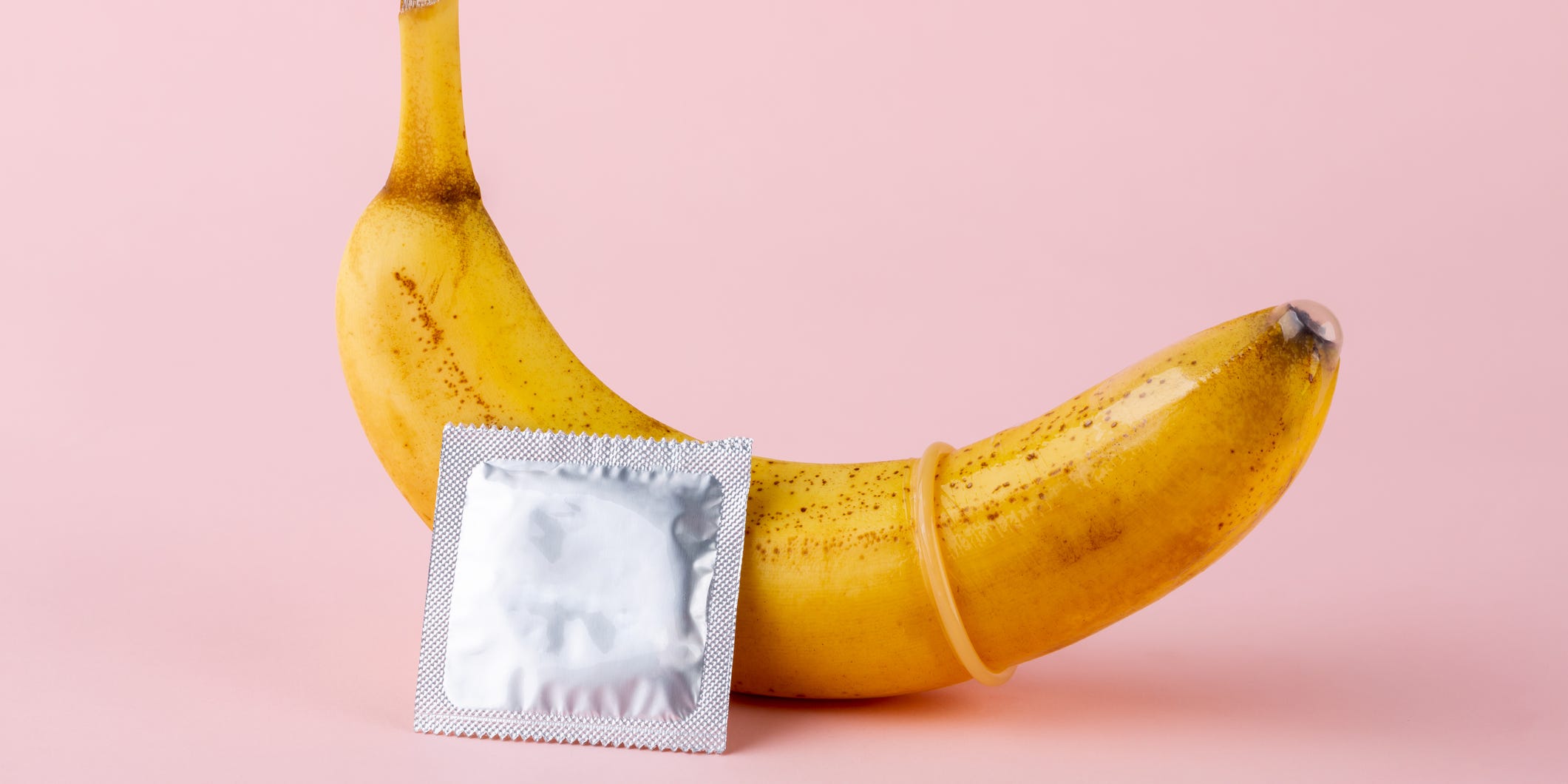 condom on a banana