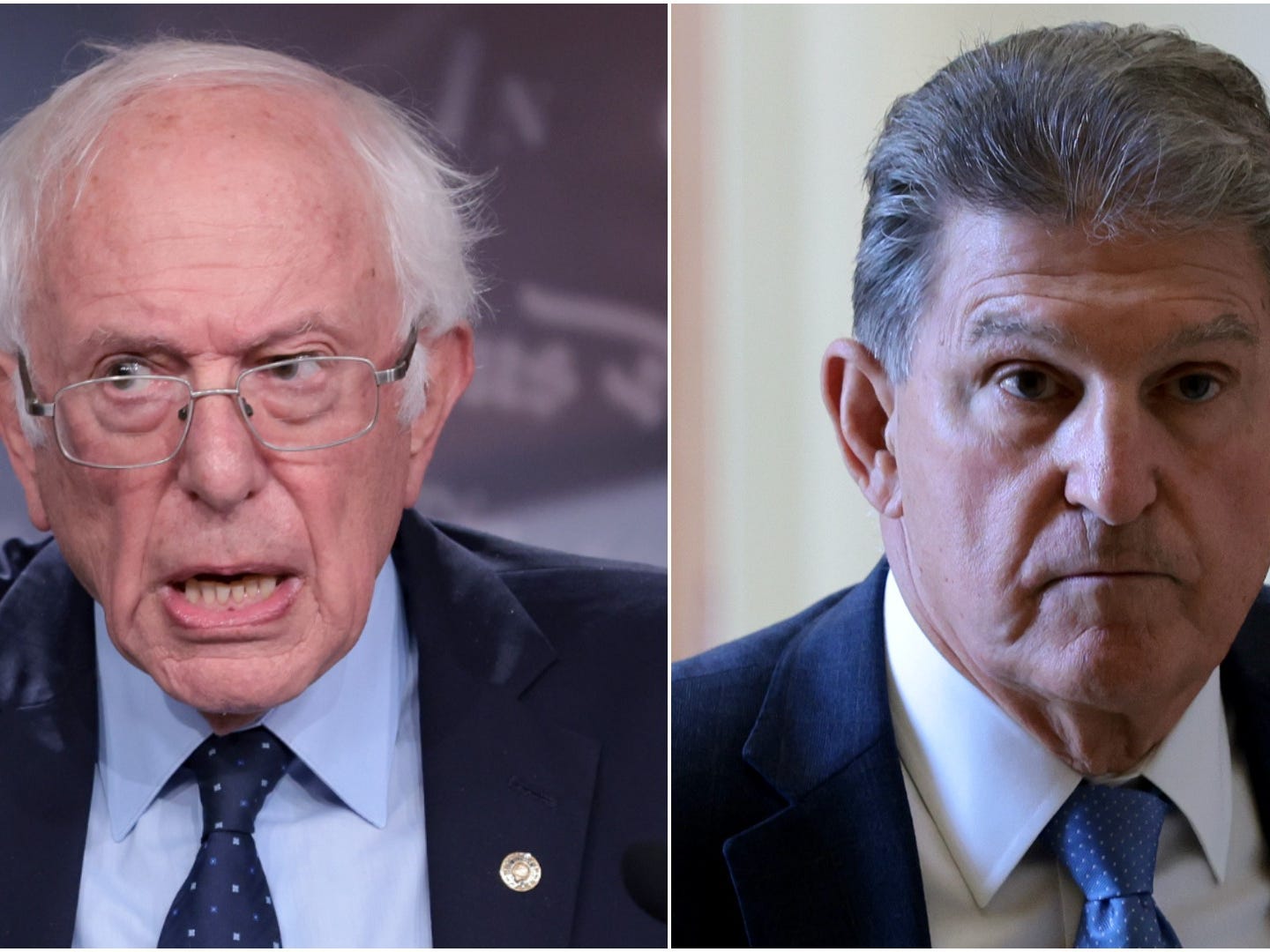 Bernie Sanders Joe Manchin