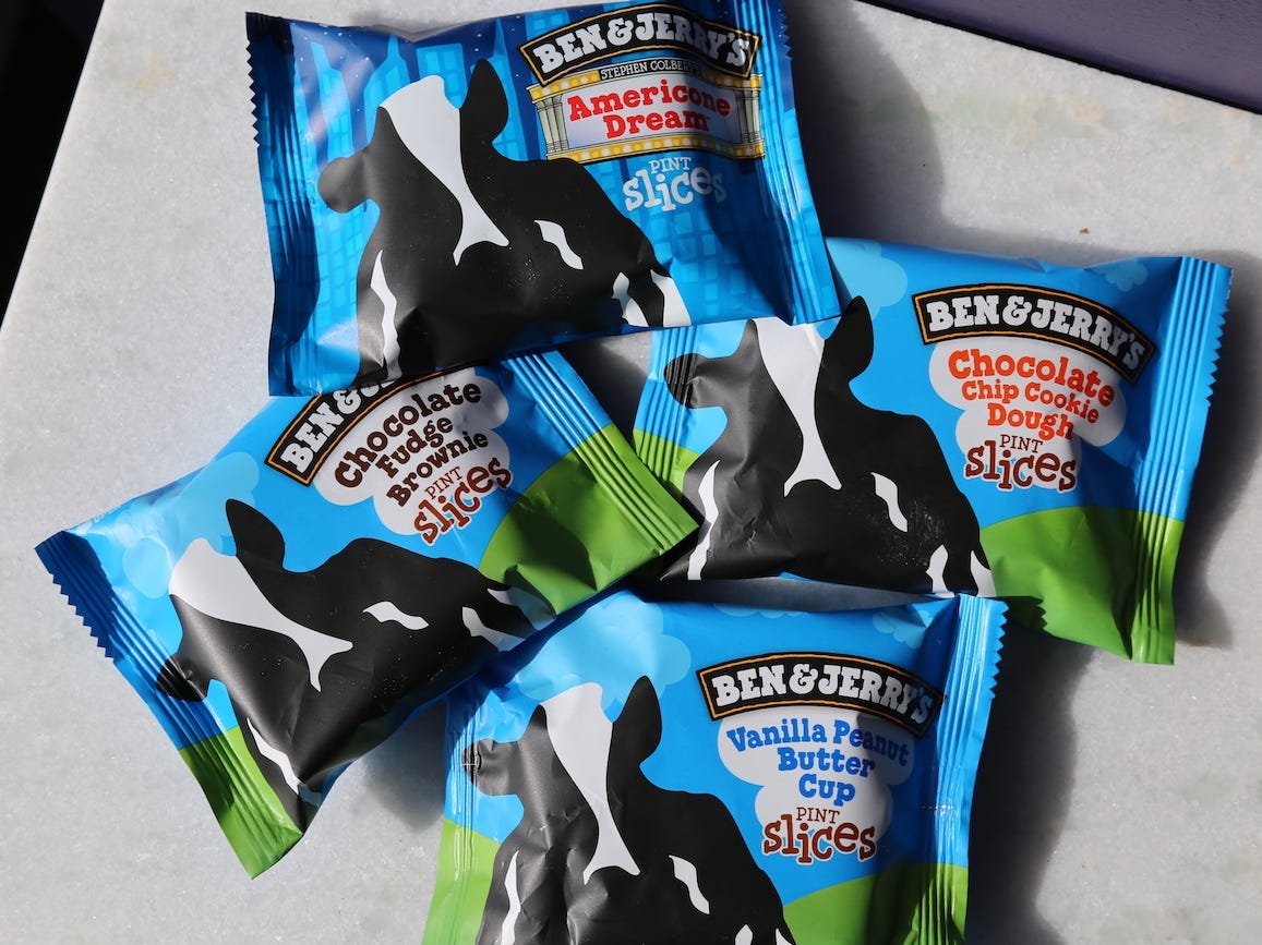 Ben & Jerry's Ice Cream Slices